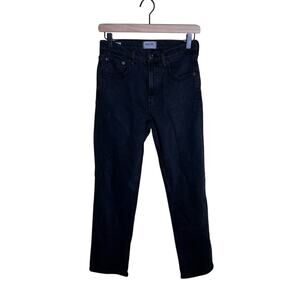 AGOLDE black straight leg goth jeans 25